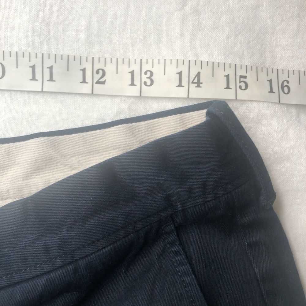 J. Crew Stretch 770 Straight Men’s chinos pants Navy Wais… - Picture 5 of 13